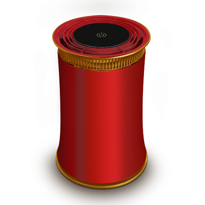 120m3/H Zaal Luchtzuiveringsinstallatie met Hepa-Filter en Geactiveerde Koolstoffilter 21x21x31.5cm