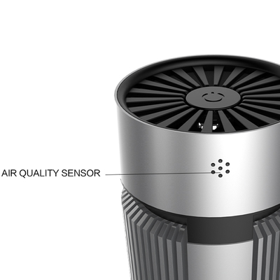 USB-van het Lypozymehepa van het AutoLuchtzuiveringstoestel de Filter Draagbaar Negatief Ion Air Purifier