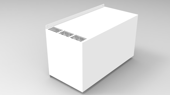 300m3/h de de Zuiveringsinstallatiemuur van de liftlucht zette Witte Kleur met de Generator van het Anionplasma op